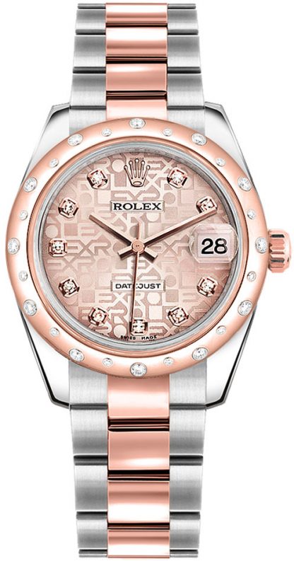 repliche Orologio Rolex Datejust 31 Automatic Pink Diamond Jubilee 178341