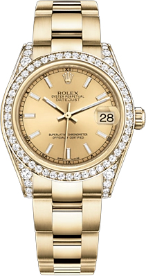 repliche Orologio Rolex Datejust 31 Diamond Bezel 178158