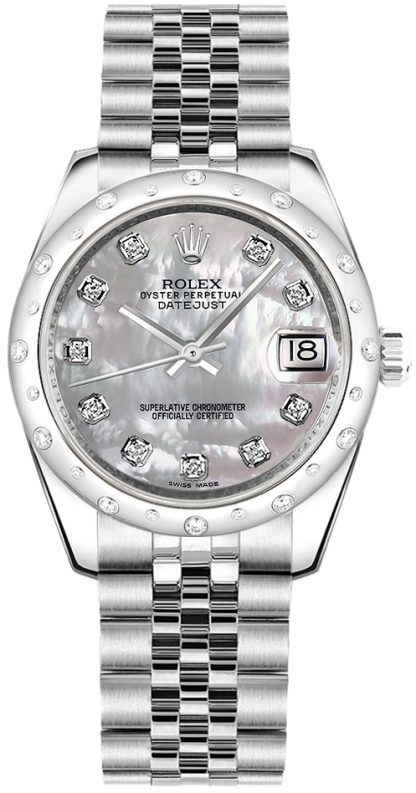 repliche Orologio Rolex Datejust 31 Madreperla Diamond Jubilee Watch 178344