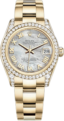 repliche Orologio Rolex Datejust 31 con quadrante in numeri romani 178158