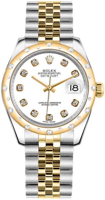 repliche Orologio Rolex Datejust 31 quadrante bianco 178343