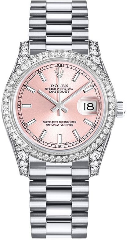 repliche Orologio Rolex Datejust 31 quadrante rosa 178159