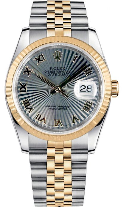 repliche Orologio Rolex Datejust 36 Oystersteel & Gold 116233