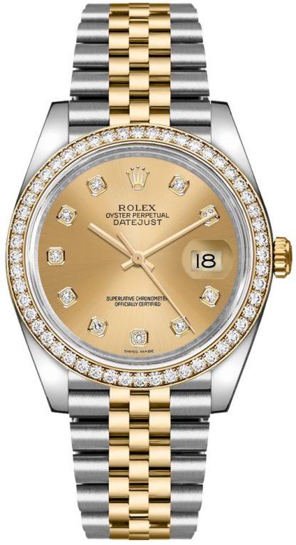 repliche Orologio Rolex Datejust 36 in acciaio inossidabile e oro giallo 116243