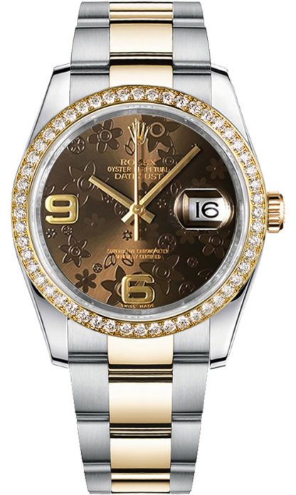 repliche Orologio Rolex Datejust 36 in oro giallo e acciaio 116243