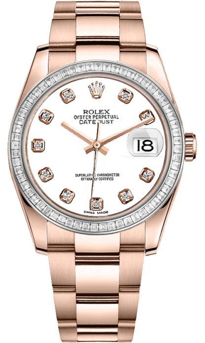 repliche Orologio Rolex Datejust 36 in oro rosa 116285BBR