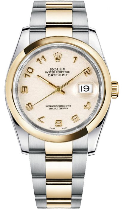 repliche Orologio Rolex Datejust 36 quadrante avorio 116203