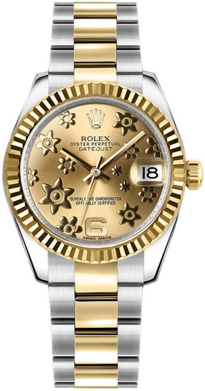 repliche Orologio bicolore Rolex Datejust 31 Oyster 178273