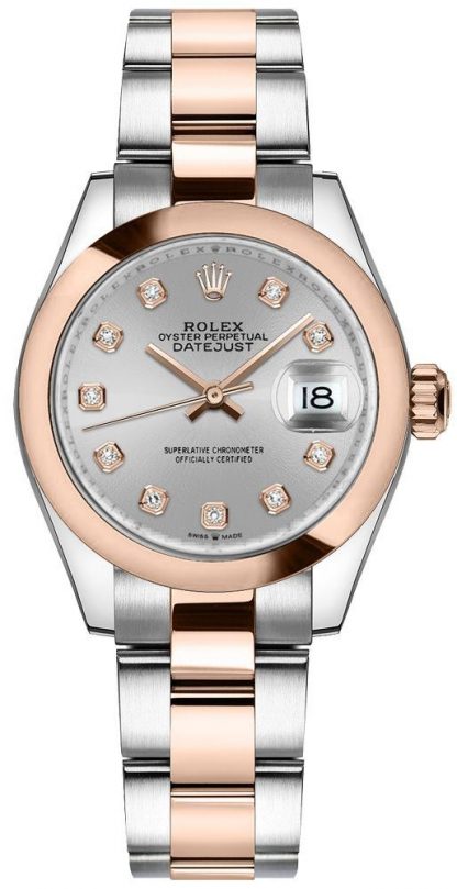 repliche Orologio da donna Rolex Datejust 31 Diamond Hour Markers 278241