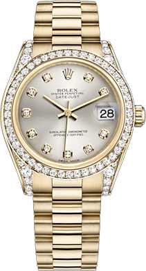 repliche Orologio da donna Rolex Datejust 31 Gold 178158