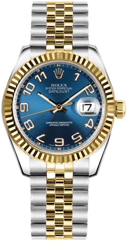 repliche Orologio da donna Rolex Datejust 31 quadrante blu 178273