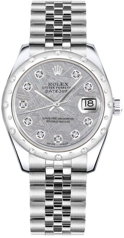 repliche Orologio da donna Rolex Datejust 31 quadrante meteorite 178344