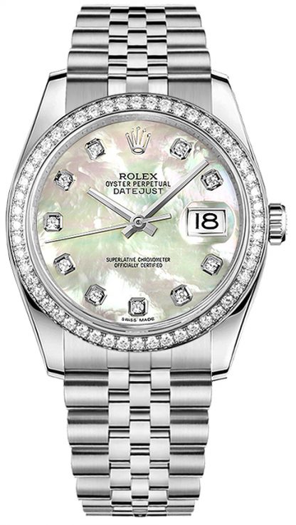 repliche Orologio da donna Rolex Datejust 36 Diamond 116244