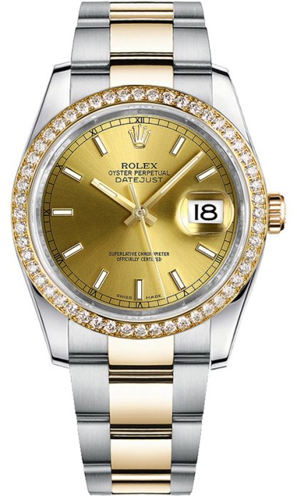 repliche Orologio da donna Rolex Datejust 36 in oro 116243