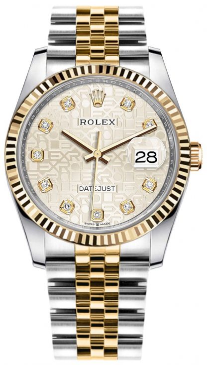 repliche Orologio da donna Rolex Datejust quadrante argento Jubilee 126233