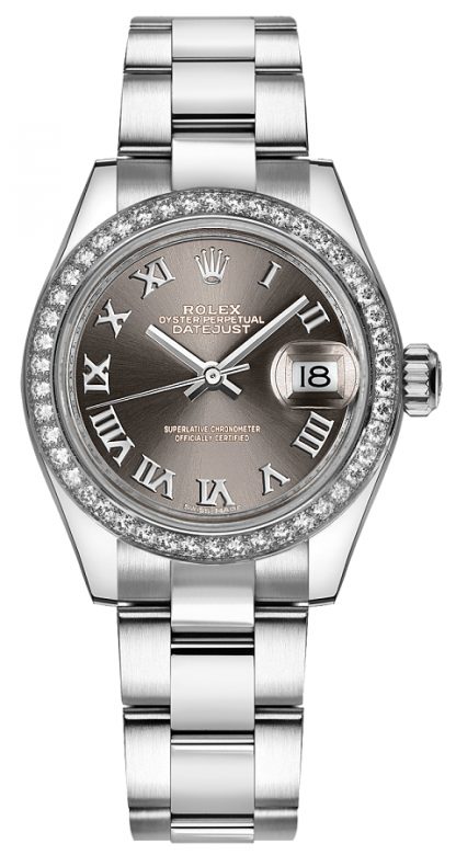 repliche Orologio da donna Rolex Lady-Datejust 28 Luxury 279384RBR
