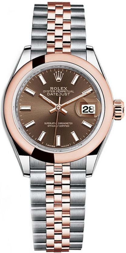 repliche Orologio da donna Rolex Lady-Datejust 28 con cupola 279161