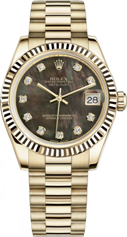 repliche Orologio da donna automatico Rolex Datejust 31 di lusso 178278