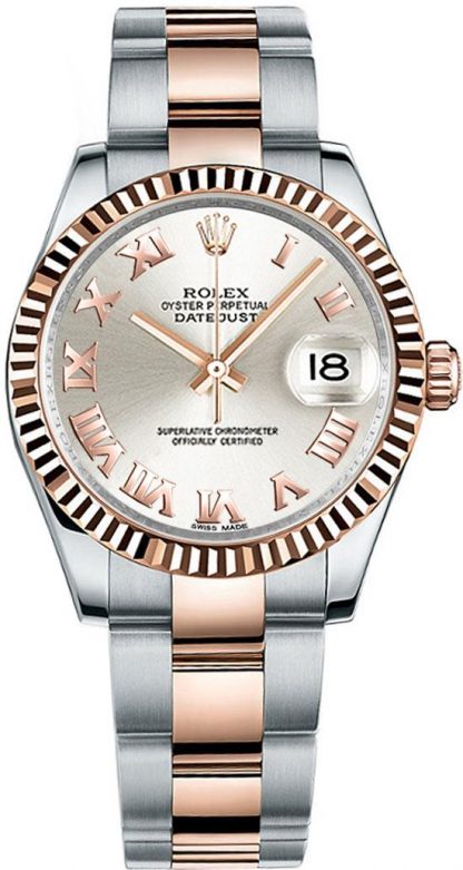 repliche Orologio da polso Rolex Datejust 31 quadrante argento Oyster 178271