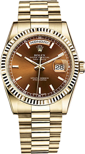 repliche Orologio da uomo Rolex Day-Date 36 Luxury 118238