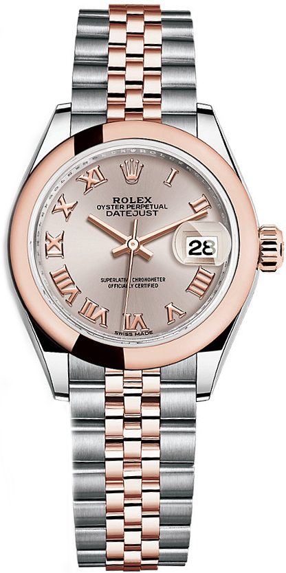 repliche Rolex Lady-Datejust 28 Jubilee Bracelet Orologio in oro e acciaio 279161